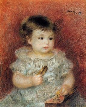 Pierre Auguste Renoir : Portrait of Lucien Daudet